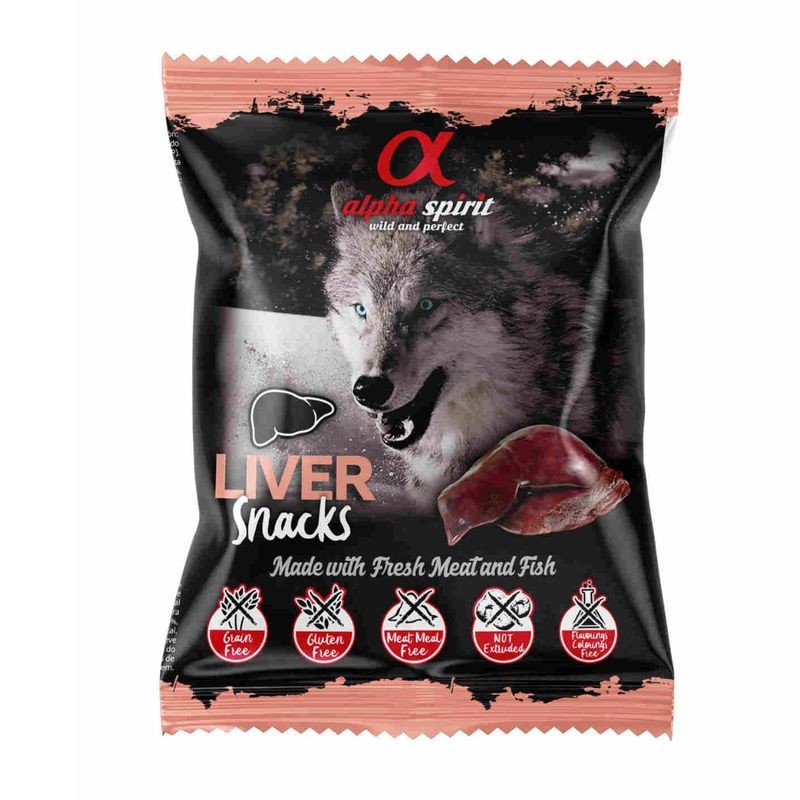 Alpha Spirit Snacks de Hígado perro (24 bolsas x 50g) Caja Expositora_824.jpg