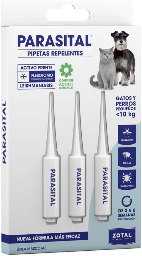 PIPETA PARASITAL PERRO PEQUEÑO