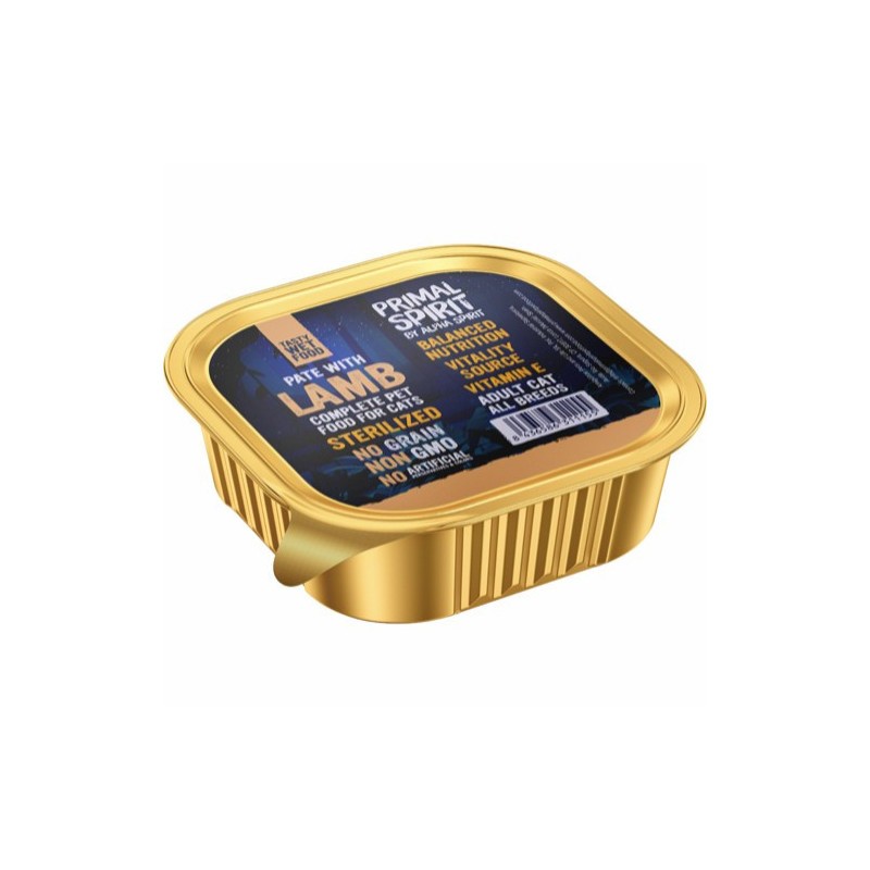 Primal Spirit cat steril Lamb 32x100 gr_1450.jpg