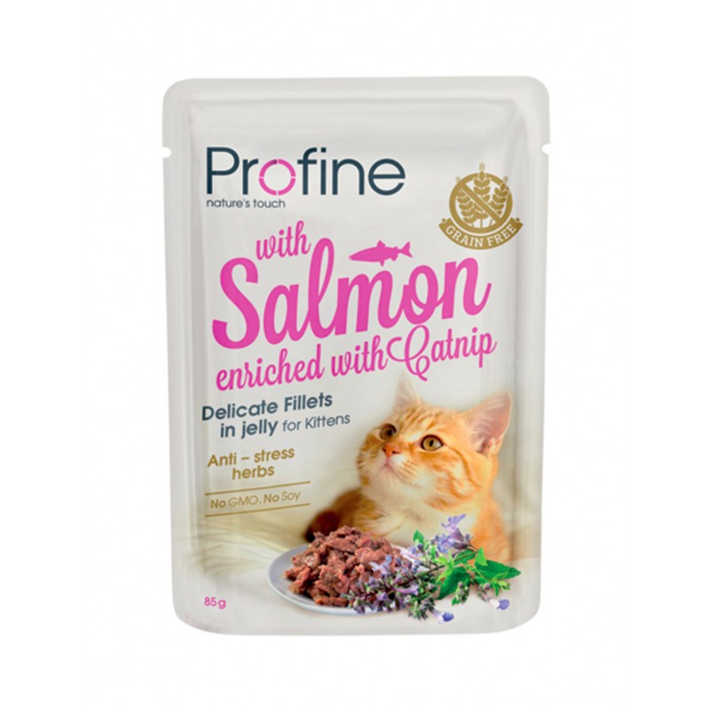 Profine Cat Kitten Pouch Salmon 24x85gr_1466.jpg