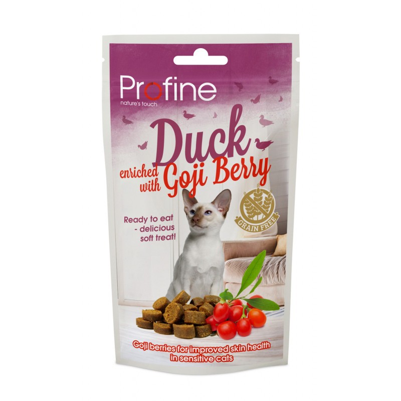 Profine Cat Semihumedo Snack Pato & Baya Goji 12x50g_1386.jpg