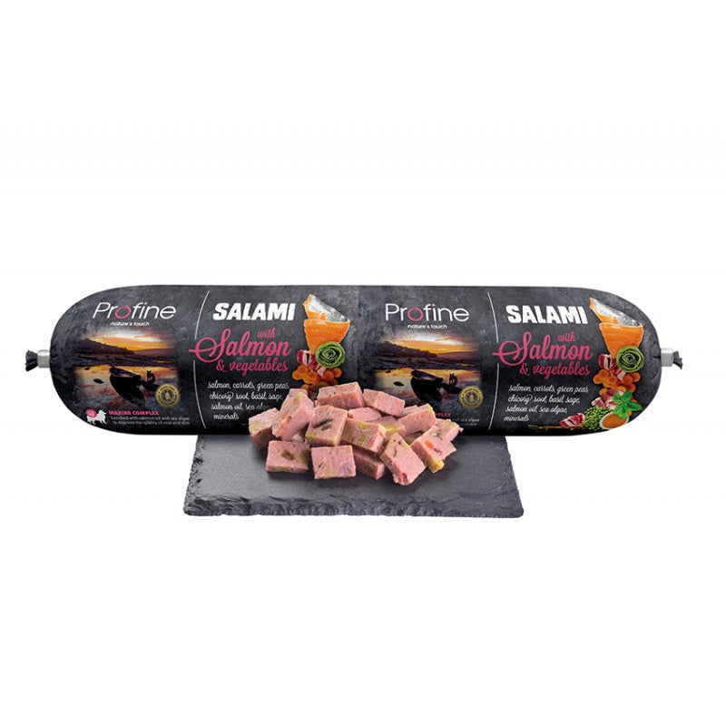 Profine Salchicha Salmón 800gr_1452.jpg